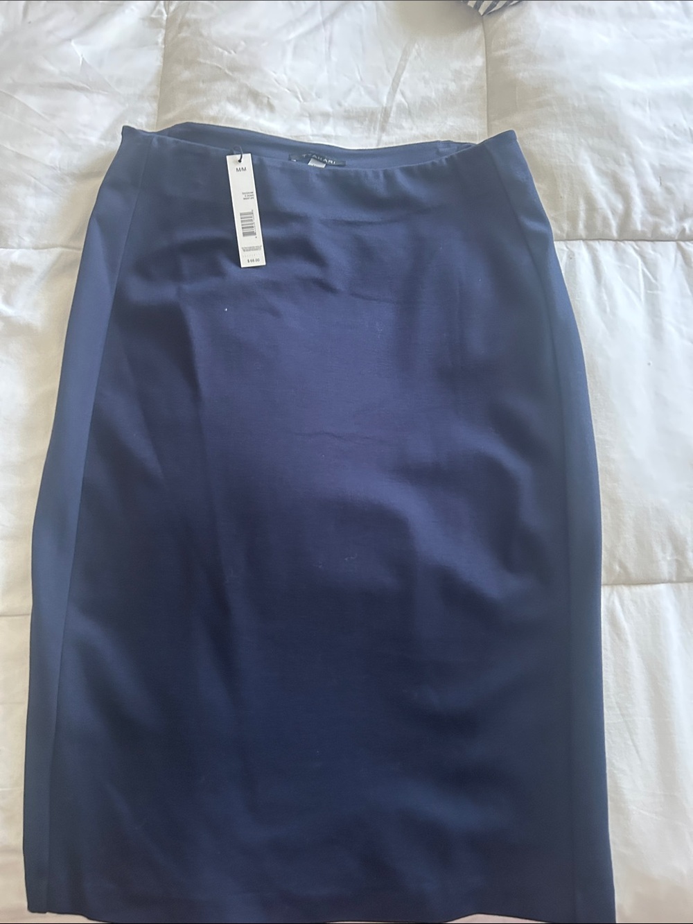 T Tahari Navy Pencil Skirt - Tailored Work Classic